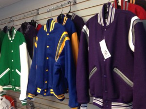 We have jackets for all local schools! Come in and make your special!